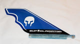 Blue Honeycomb SUP Gladiator Hybrid Race Fin